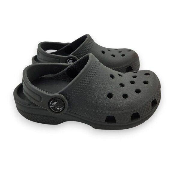 Crocs Classic Clog Child 8‎ Grey Slip On - Picture 1 of 9